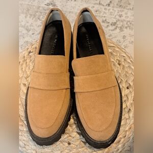 AEROSOLES WOMEN'S SUEDE RODNEY LOAFERS SZ 9